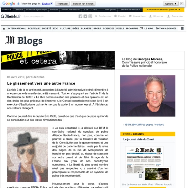 POLICEtcetera - Blog LeMonde.fr