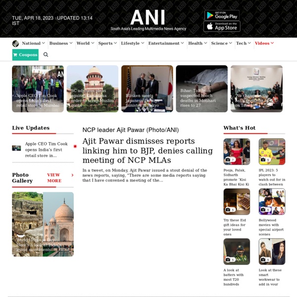 Latest News on us awasthi - ANI News - Asia’s Premier News Agency