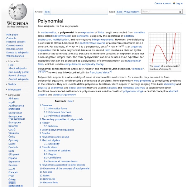 Polynomial