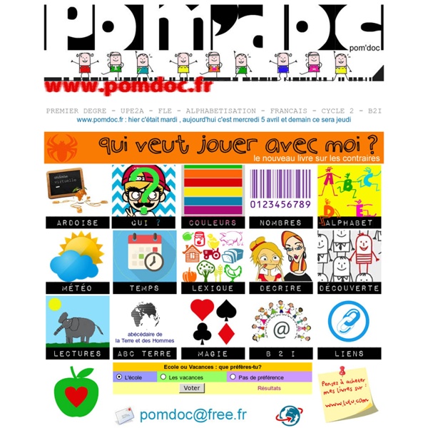 Pom'doc : TICE & apprentissage de la lecture