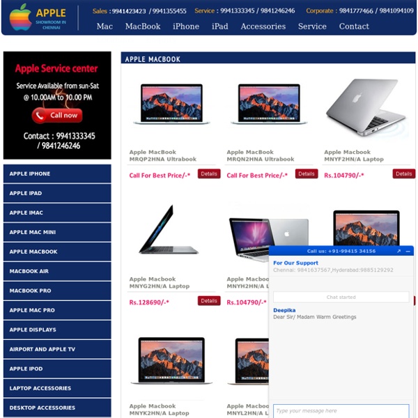 Apple MACBOOK dealers in chennai