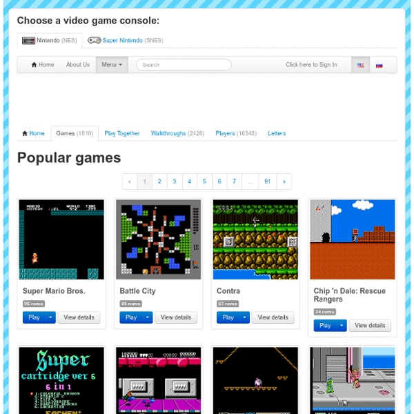 Popular games