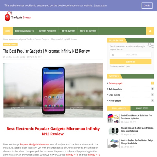 Micromax Infinity N12 Review