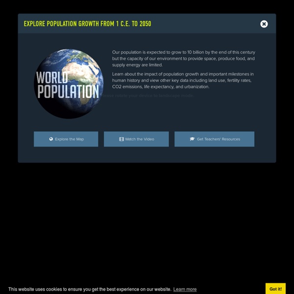 An Interactive Experience - World Population