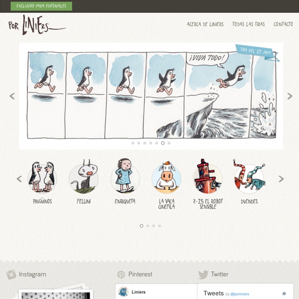 Por Liniers.com // Sitio oficial del dibujante Argentino Ricardo Liniers // Official site of the Argentinian artist Ricardo Liniers.