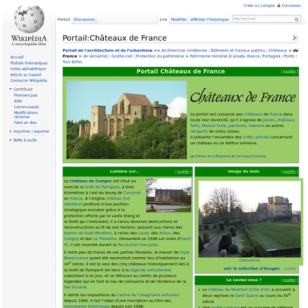 Portail:Châteaux de France