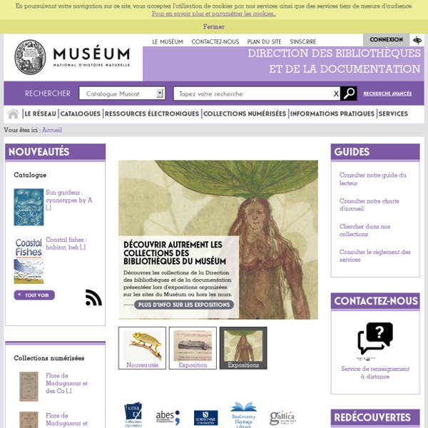 Bibliothèque-médiathèque du Muséum national d'Histoire naturelle (MNHN)