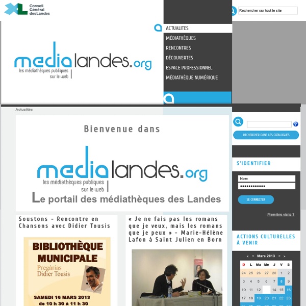 Mediatheque Departementale des Landes - MDL