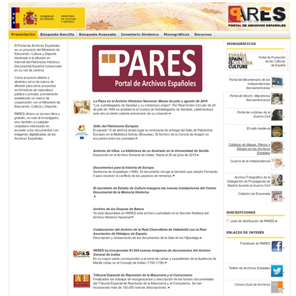 Portal de Archivos Españoles