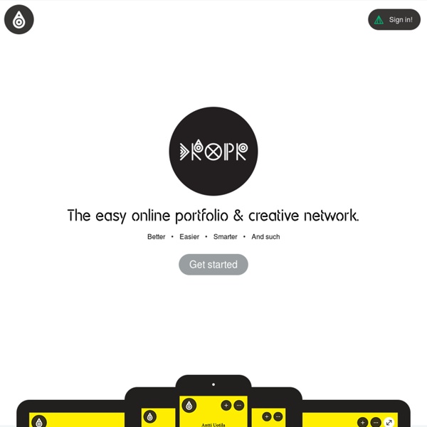 Dropr: The easy creative network.