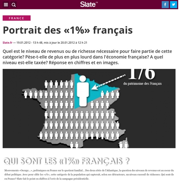 Portrait des «1%» français