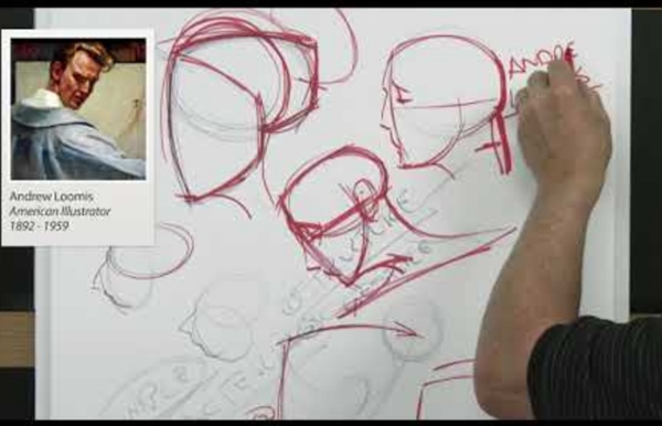 How to Draw the Head and Face / Portrait with Steve Huston PART 1 HD (3 HOURS LONG)