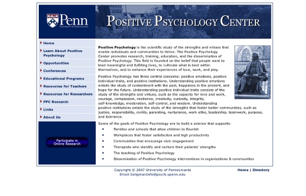 Positive Psychology Center