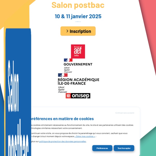 Salon Postbac : réussir sa procédure Parcoursup