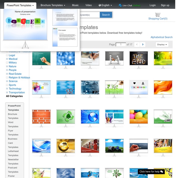 Microsoft PowerPoint Templates and Backgrounds