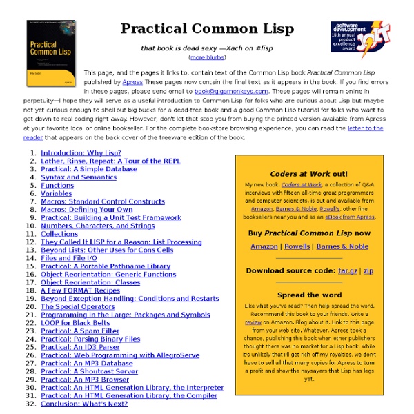 Practical Common Lisp