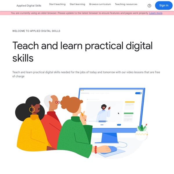 Google Applied Digital Skills
