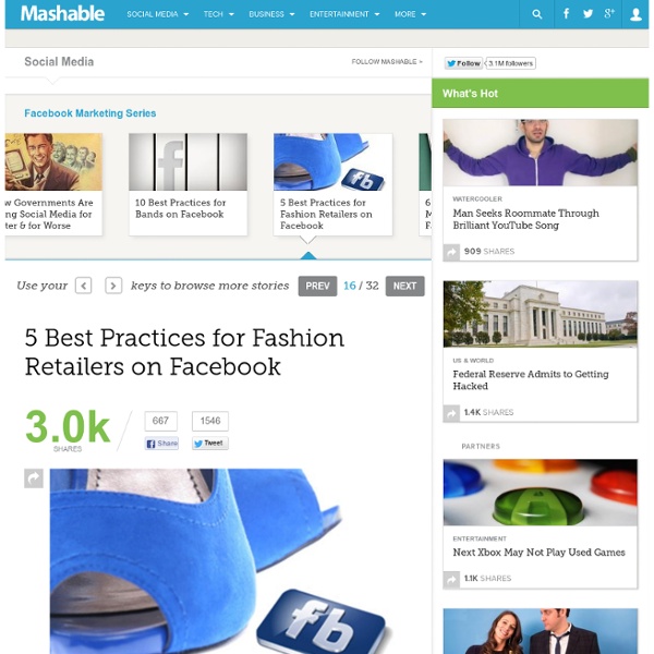 5 Best Practices for Fashion Retailers on Facebook