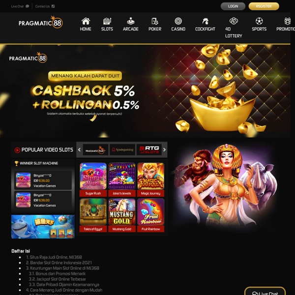 PRAGMATIC88: Daftar Situs Judi Slot Online & Judi Online Casino Indonesia