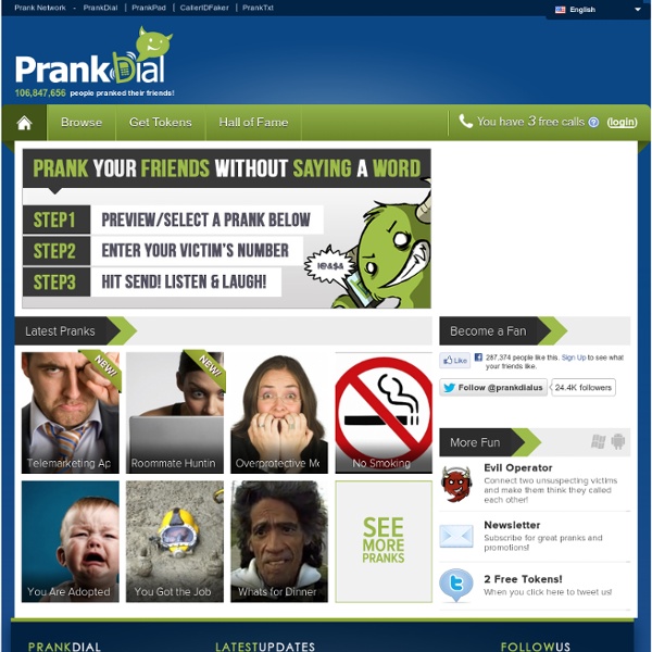 The Original Internet Prank Call Website