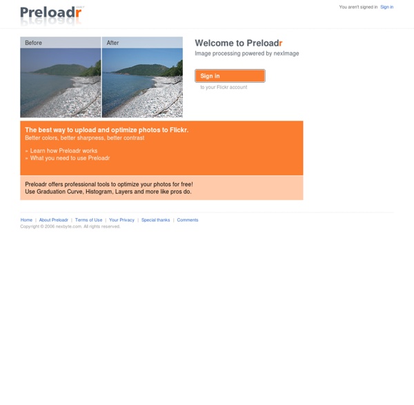 Preloadr: Image processing powered by nexImage
