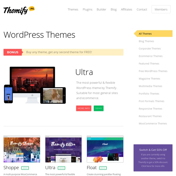 WordPress Themes by Themify
