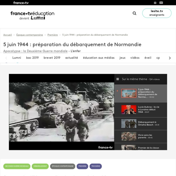 5 juin 1944 : préparation du débarquement de Normandie
