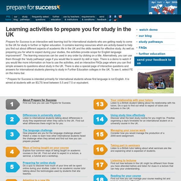 Prepare for Success
