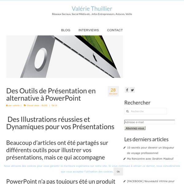 Des Outils de Présentation en alternative à PowerPoint – Valérie Thuillier