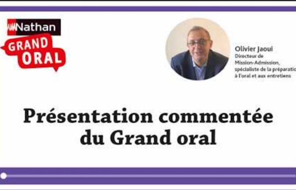 Présentation de l'épreuve du Grand oral  Pearltrees