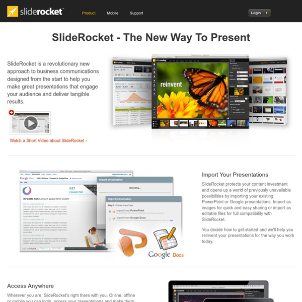 Presentation tools and free presentation software