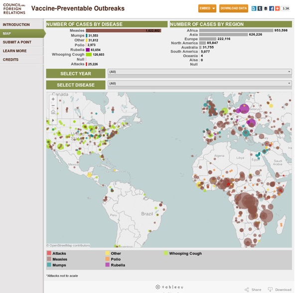 Map: Vaccine-Preventable Outbreaks