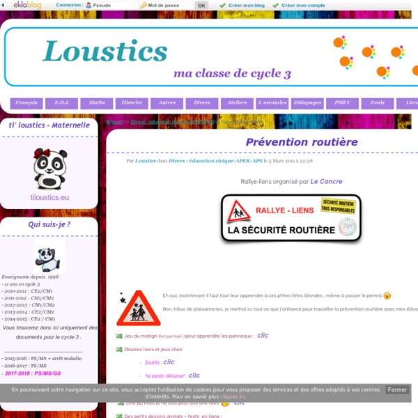 Prévention routière