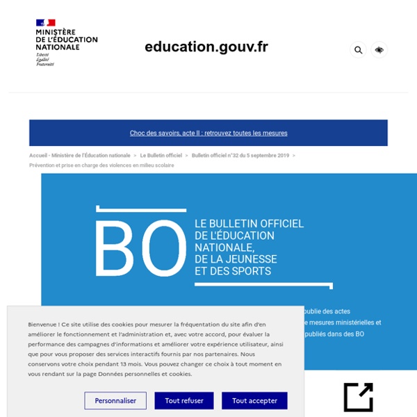 Plan de lutte contre les violences scolaires