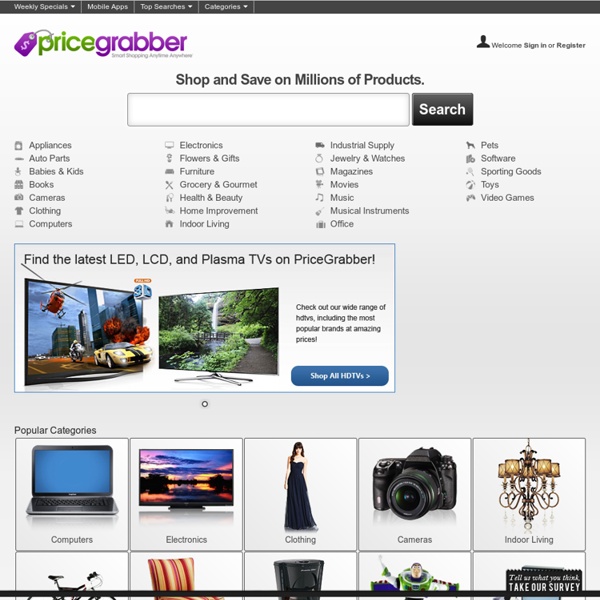 PriceGrabber.com - Smart Shopping Anytime, Anywhere