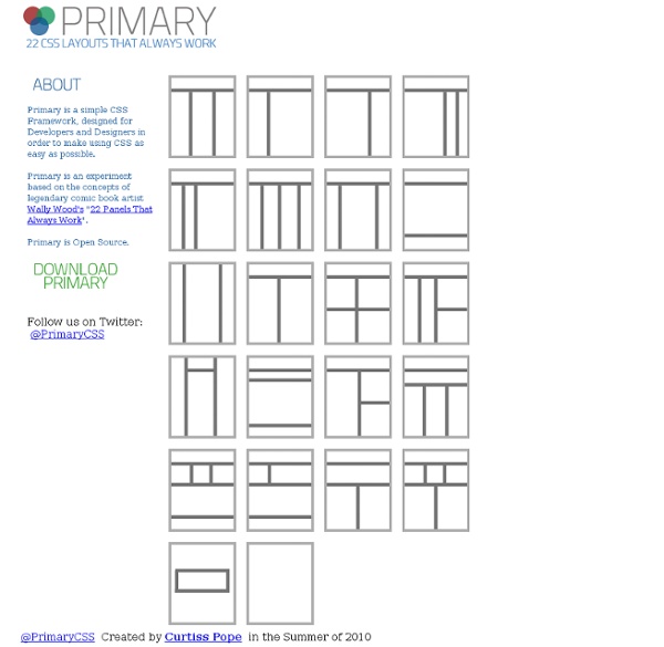 Primary CSS