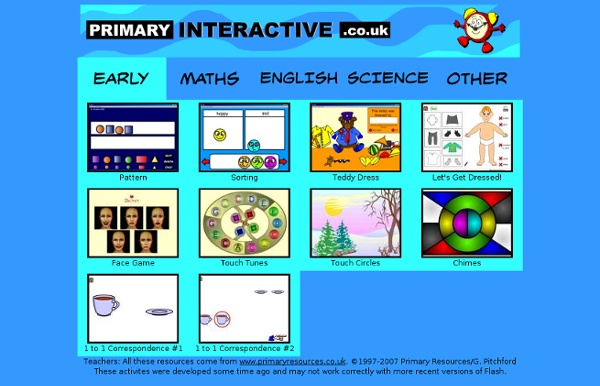 Early Years (and Other) Interactive Games