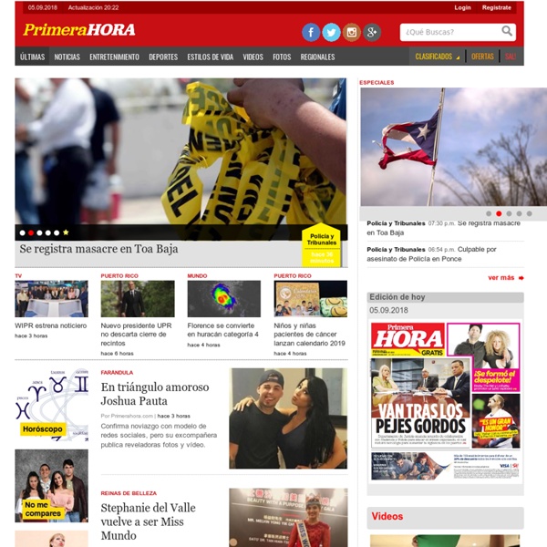 Primerahora.com -Noticias de Puerto Rico sobre espectáculos, deportes y política