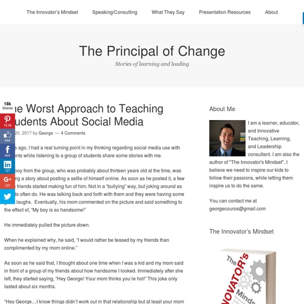 The Principal of Change – Stories of learning and leading