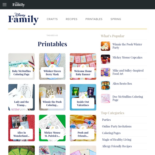 Printables (Download Printable Fun) - and More Great Family Fun Printable Ideas