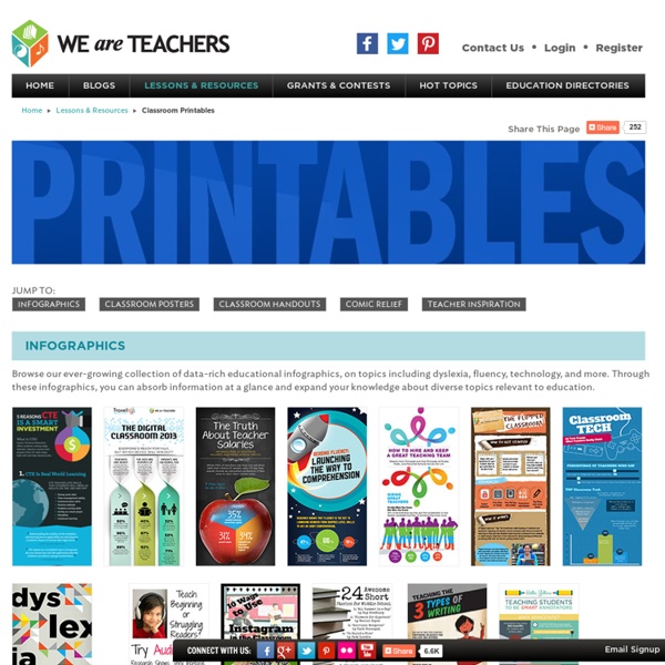 Printables - Printable Classroom Resources