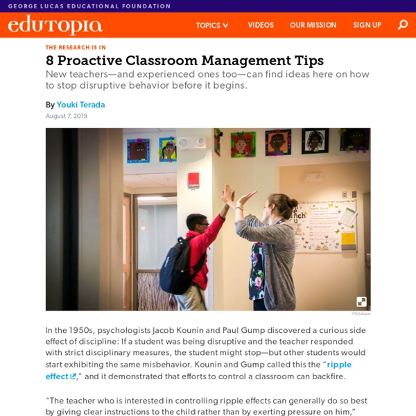 8 Proactive Classroom Management Tips for New Teachers