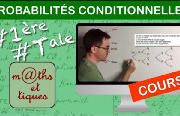 LE COURS : Probabilités conditionnelles - Première/Terminale