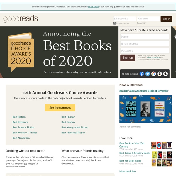 Share Book Recommendations, Join Book Clubs, Learn more about your Favorite Books and Share Books with Friends.