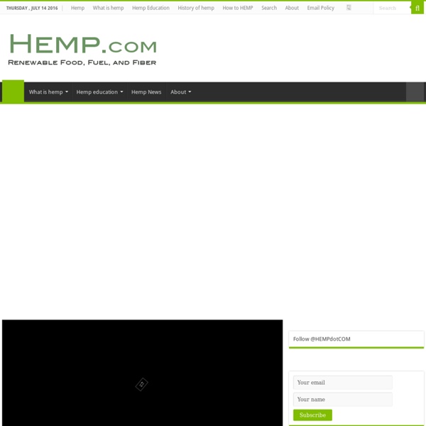 HEMP - Industrial hemp
