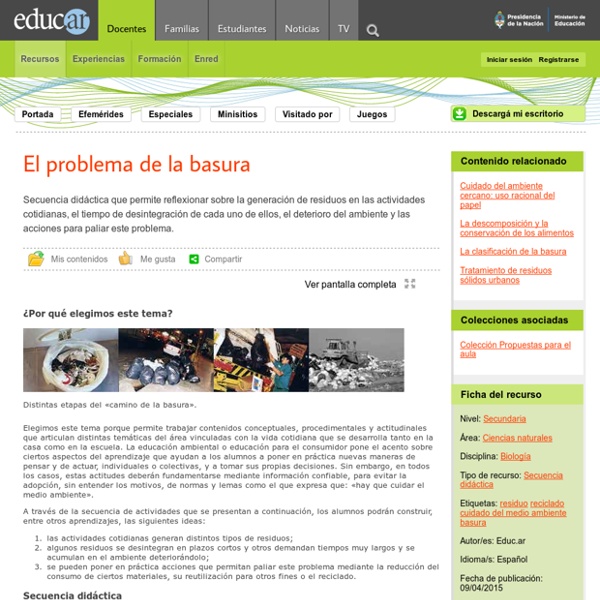 El problema de la basura