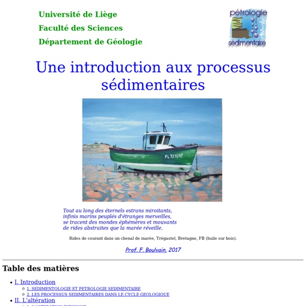 Introduction aux plis sédimentaires - Université de Lièges