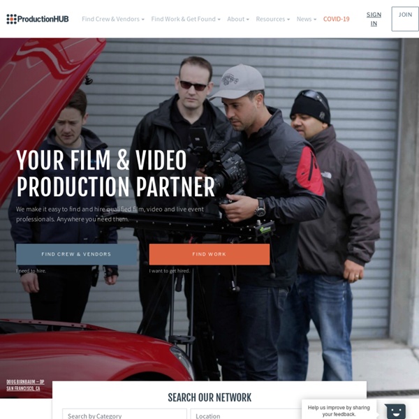 Find Film and Video Professionals