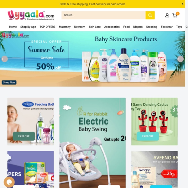 Buy Baby and Maternity Products Online India @ Uyyaala.com