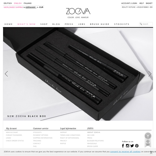 ZOEVA Professional Makeup Brushes & Color Cosmetics